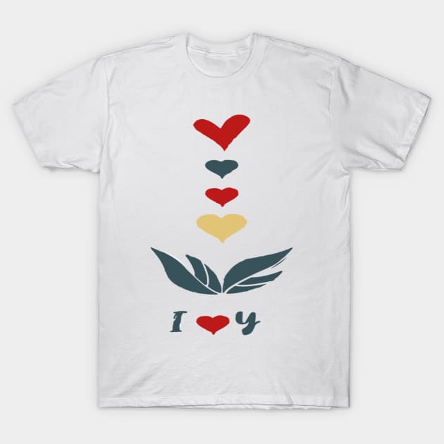 LOVE sticker T-Shirt by On2Go Design